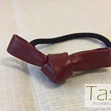 TasA Accessory shop-皮質簡約繩結結髮圈(酒紅色) 價格比較,價格查詢,歷史價格詳細信息