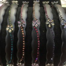 新款黑鑽鑲邊爪鑲8a級旦形鋯石吊墜項鍊s925純銀項飾 歷史價格詳細信息