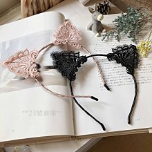 現貨 蕾絲貓耳朵 髮窟 貓耳髮窟 髮飾 貓咪 貓奴 小s 髮帶 飾品 髮圈 狐狸精 毛小孩 cosplay 髮夾 髮束 歷史價格詳細信息