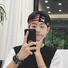 男士髮箍韓國潮男背頭波浪隱形壓發發卡髮箍洗臉運動髮帶捆髮箍女 歷史價格詳細信息