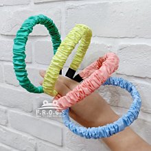 F.R.O.G.S F0534(現貨)韓國東大門INS款綢緞素色馬尾造型大腸圈髮繩髮圈布圈髮束髮飾頭飾皮筋 歷史價格詳細信息