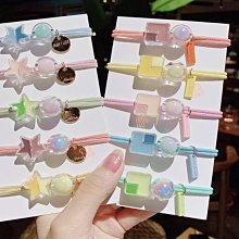 髮圈 雙繩 雙色髮束 撞色彈力髮圈 綁頭髮 橡皮筋 日系 頭繩 韓版髮束 可愛髮飾 彈力圈 手飾 手環 少女心 星星 心 歷史價格詳細信息