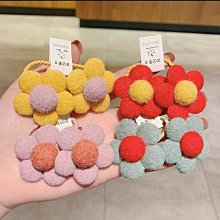 可愛毛氈秋冬毛絨電話線髮圈女高彈力耐用橡皮筋扎頭髮繩2023新款 歷史價格詳細信息