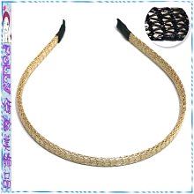 ☆POLLY媽☆歐美進口金蔥繩、絲線麻花/串珠繩三圈髮帶~黑色、金色、咖啡銅4款 歷史價格詳細信息