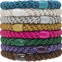 美國 L. Erickson 粗款髮圈 Classic Black 桶裝21入(壓克力罐) 不咬髮 名牌髮圈＊潔西小舖＊ 歷史價格詳細信息