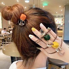髮圈女ins韓版簡約氣質馬尾高彈黑色橡皮筋女扎頭髮基礎皮圈 歷史價格詳細信息