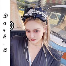 Dark.Q WB 珍珠空頂草帽原創春夏重工小香風釘珠遮陽帽度假草帽織帶優雅拉菲草空頂鴨舌帽寬檐草帽 歷史價格詳細信息