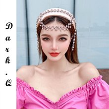 Dark.Q WB 珍珠空頂草帽原創春夏重工小香風釘珠遮陽帽度假草帽織帶優雅拉菲草空頂鴨舌帽寬檐草帽 歷史價格詳細信息