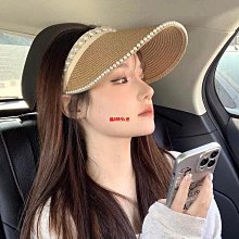 遮陽帽子女夏小清新沙灘帽海邊防曬太陽帽韓版百搭波西米亞涼草帽  滿300發貨 歷史價格詳細信息