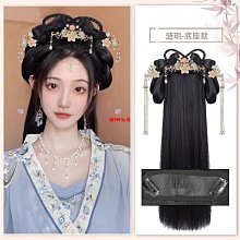 【古裝盤髮包-特大22CM】假髮棉 髮包 COS 攝影 造型 假髮 古裝 旗袍 髮型 假髮 髮球 - T020N 歷史價格詳細信息