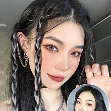 拳擊辮點綴彩色髮圈個性小眾非假髮辮子髮圈藏族髮圈髒辮綁發發帶 歷史價格詳細信息