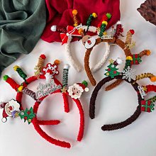 韓國聖誕樹髮箍 聖誕節 髮飾 造型 髮箍 聖誕 可愛 拍照 網紅 歷史價格詳細信息