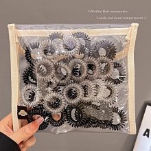 20跟入 霧面磨髮圈 磨砂髮圈 彈力髮圈 髮束 髮圈 無痕髮圈 無痕電話線髮圈 不傷髮頭飾 多色髪飾 髮飾用品 歷史價格詳細信息