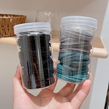 基礎髮圈高彈力耐用髮圈髮圈黑色簡約橡皮筋女扎頭扎馬尾韓國網紅 歷史價格詳細信息