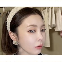 歐尼韓S925純銀施家白色珍珠耳環女小眾設計感高級氣質耳扣耳飾潮 歷史價格詳細信息