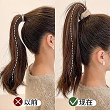 皮筋髮圈女扎頭髮圈髮飾高彈成人2023新款高端精緻綁髮圈頭飾飾品 歷史價格詳細信息