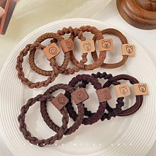 簡約氣質高彈力髮圈女扎頭髮橡皮筋髮圈耐用不傷發綁馬尾髮圈頭飾 歷史價格詳細信息