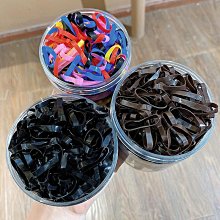 橡皮筋女扎頭髮黑色小皮筋一次性髮圈頭飾髮圈耐用髮圈兒童 歷史價格詳細信息