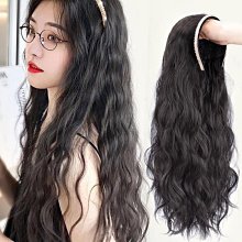 假髮女長髮羊毛卷卷水波紋仿真人髮絲逼真自然蓬鬆全頭套式 歷史價格詳細信息