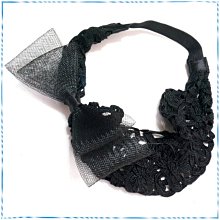 蝴蝶結織帶髮夾髮飾頂夾彈夾 夾子約8.9cm 蝴蝶結寬12.5cm 高9.5cm 條紋織帶牛仔織帶厚實款 歷史價格詳細信息