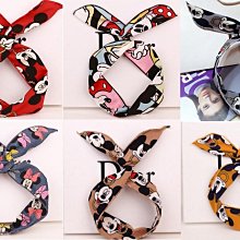 蝴蝶結髮帶 迪士尼 公主系列 長髮公主 小美人魚 滿版 涼感 彈性 日本空運 ~小太陽日本精品 歷史價格詳細信息