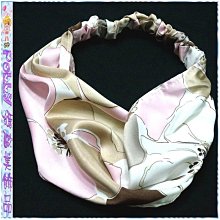 ↘清倉特價歐美進口普普風絲緞頭巾式寬版髮帶寬12cm~4色系 歷史價格詳細信息