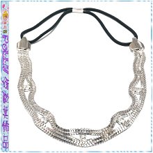 ☆POLLY媽☆歐美進口綴水鑽寶石花蝴蝶圖案植絨點點粉紅、粉藍、米白雪紡紗髮帶 歷史價格詳細信息