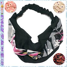 ☆POLLY媽☆歐美進口花卉圖案雪紡紗扭結/寬版上下雙層髮帶~4款 價格比較,價格查詢,歷史價格詳細信息