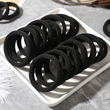 橡皮筋女扎頭高彈力耐用一次性加粗加厚黑色髮圈大人的髮圈小膠圈 歷史價格詳細信息