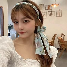 編發發箍夏季新款高顏值少女法式超仙珍珠發箍飄帶綁發洋氣頭箍女 珍珠流蘇發箍-銀色 歷史價格詳細信息