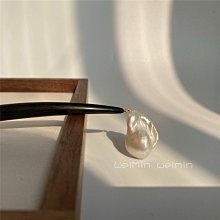 天然異形巴洛克紫珍珠戒指女小眾設計時尚個性獨特開口樹葉手飾 歷史價格詳細信息