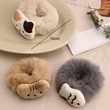 *姑姑熊*～女孩服飾配件。貓咪與魚的綁髮束。可愛。柔軟。療癒。 價格比較,價格查詢,歷史價格詳細信息