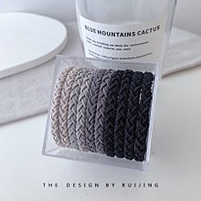 黑色高彈力韓國頭繩簡約發繩無接縫橡皮筋小發圈女耐用扎頭發皮筋熱銷~滿200元發貨 歷史價格詳細信息