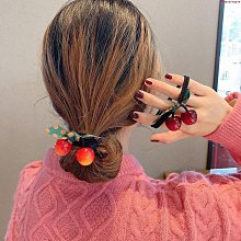 全館免運韓國扎頭發皮小清新發繩女 ins網紅高彈力發圈少女簡約頭繩發飾y6619 可開發票 歷史價格詳細信息