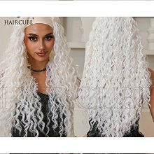 假髮長捲髮彈力網頭套前蕾絲漸變色假髮套可調節仿真假髮套女 歷史價格詳細信息