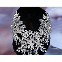 新款頭飾 新娘手工髮帶 盤發水鑽發箍婚紗禮服造型髮飾 a458 歷史價格詳細信息