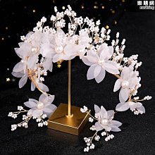 新款新娘結婚寫真發飾品頭飾時尚黑色成人簡約純手工黑色兩條 歷史價格詳細信息