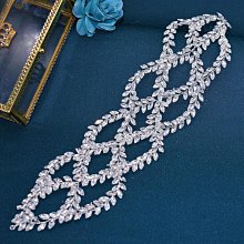 新娘髮帶手工壓發頭箍 婚紗禮服頭飾水鑽葉子花朵髮飾dz087 歷史價格詳細信息