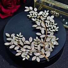 新款頭飾 新娘手工髮帶 盤發水鑽發箍婚紗禮服造型髮飾 a458 歷史價格詳細信息