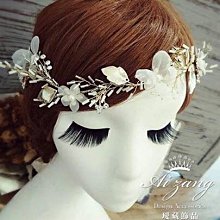 金色紗花髮帶 可拆 華麗造型 宴會 尾牙 舞台 新娘飾品 婚禮 歷史價格詳細信息