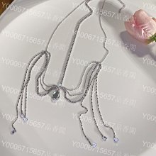 新娘飾品寫真時尚法式小眾簡約個性金色項鏈手工結婚婚禮新婚出片 歷史價格詳細信息