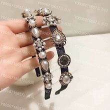 法式超仙珍珠髮箍女2023新款百搭高級感洋派時尚頭飾氣質壓發頭箍 歷史價格詳細信息