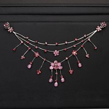 新娘頭飾額頭鏈異域風情配飾古風漢服眉心墜額飾公主頭鏈髮飾額鏈 歷史價格詳細信息