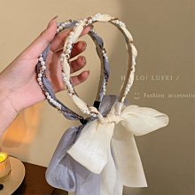 網紅頭箍女蝴蝶結百搭韓國簡約壓發發帶成年發卡外出發捆發箍頭飾 【春風十里】 歷史價格詳細信息