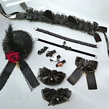 原創lolita哥特少女暗夜法則暗黑風蘿莉高腰日常洋裝OP長袖連衣裙 歷史價格詳細信息