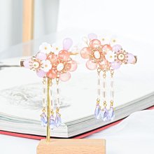 漢服頭飾 發夾 女 側邊夾子 超仙氣 流蘇發簪 發飾 古風發釵 發夾 耳飾 套裝全套 古風簪子 中國風 古典 簡約 髮飾 國風 飾品 配飾 簪子 髮簪-陽光小屋 歷史價格詳細信息