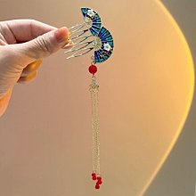 國風扇形流蘇復古胸針高檔女旗袍領口裝飾西裝大衣配飾百搭扣5128【爆款】~定價,請咨詢yo 歷史價格詳細信息