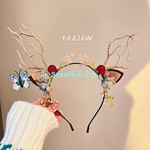 鹿角 頭飾龍母龍女龍角 離境額頭敖丙爹影樓髮箍 古風仙女萬聖節cos　　滿299發貨!!! 歷史價格詳細信息