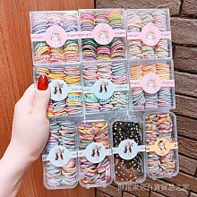 兒童頭繩女童馬尾發繩編織皮筋扎頭2024新款發飾高彈力發圈 編織頭繩-1根隨機顏色 歷史價格詳細信息