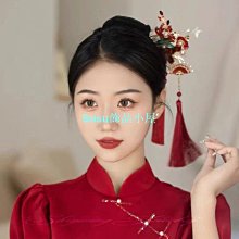 中式新娘頭飾旗袍晨袍漢服仙美花朵髮簪髮飾古典婚禮民族風配飾品 歷史價格詳細信息